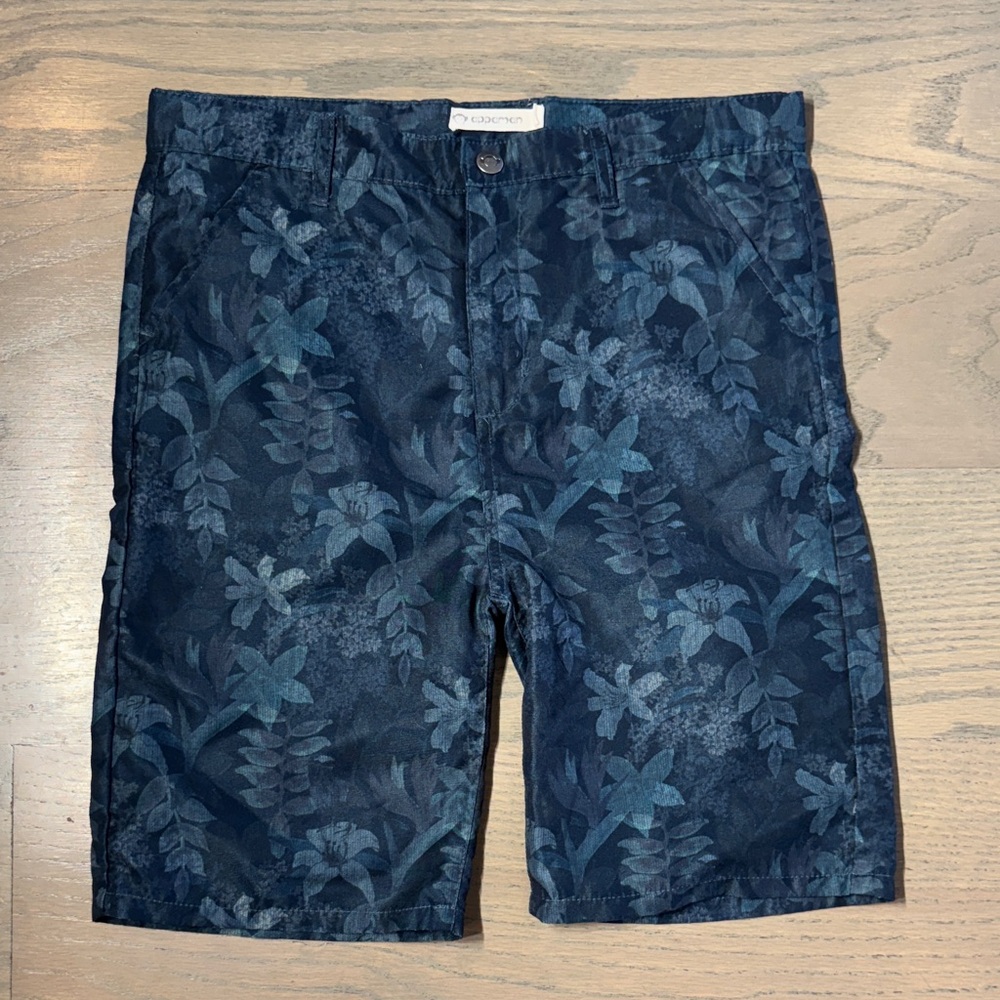 Appaman Navy Floral Kids Shorts